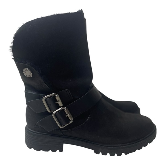 Blowfish Women’s Randall Black Moto Biker Boots - Picture 4 of 10